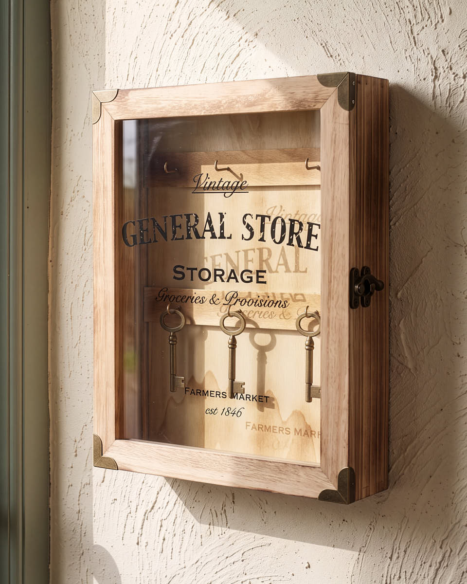 General Store Wall Key Cabinet