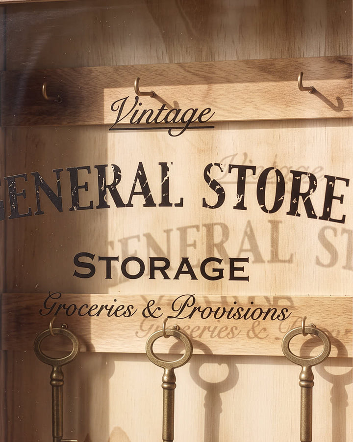 General Store Wall Key Cabinet
