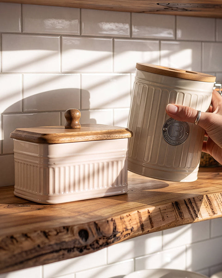 Ribbed Kitchen Storage Collection