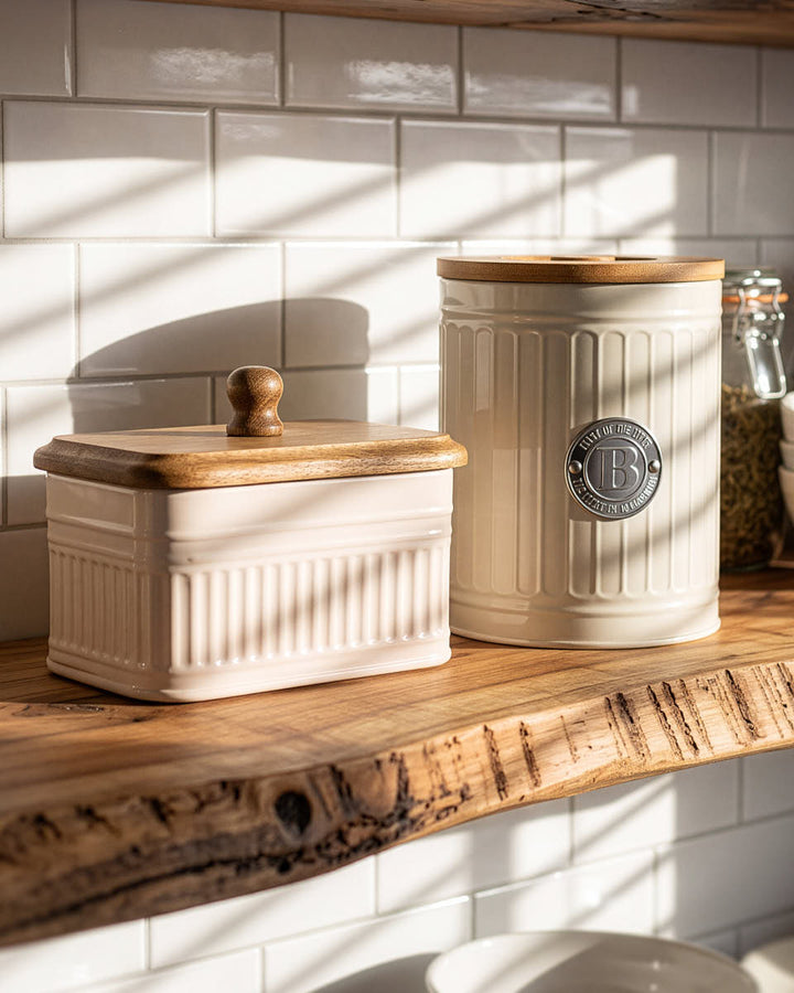 Ribbed Kitchen Storage Collection