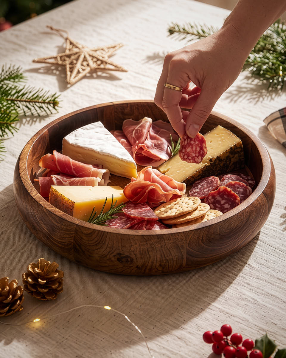 Rustic Wooden Bowl