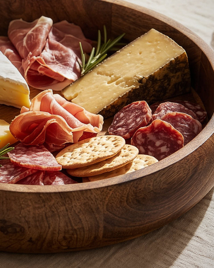 Rustic Wooden Bowl