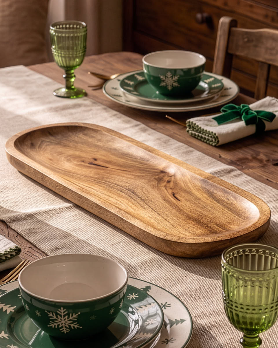Mango Wood Serving Platter