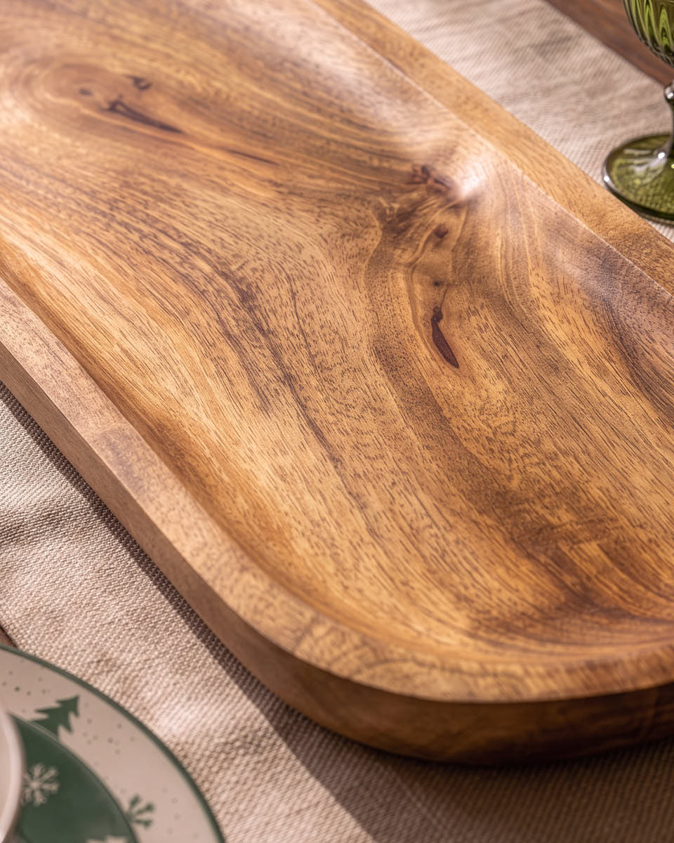 Mango Wood Serving Platter