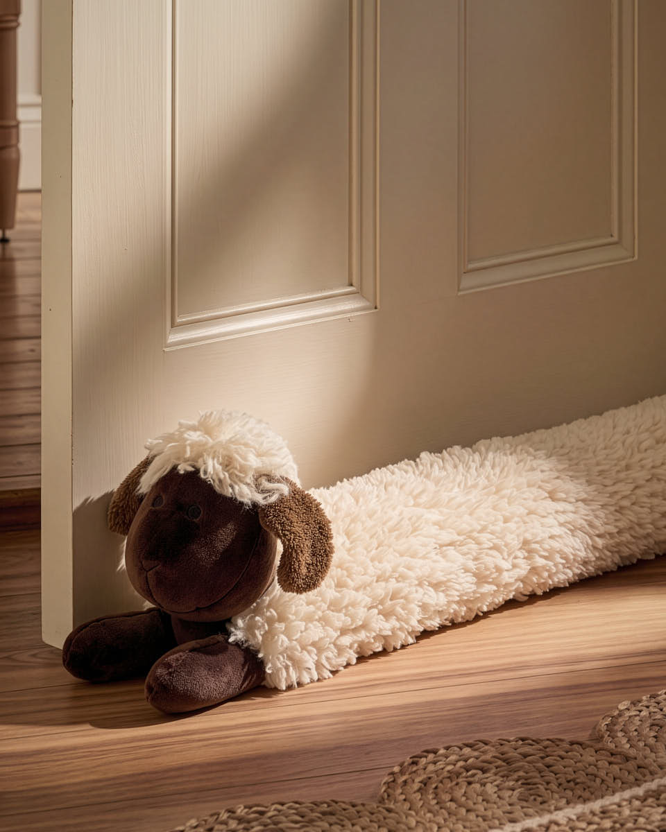 Selwyn the Sheep Draught Excluder