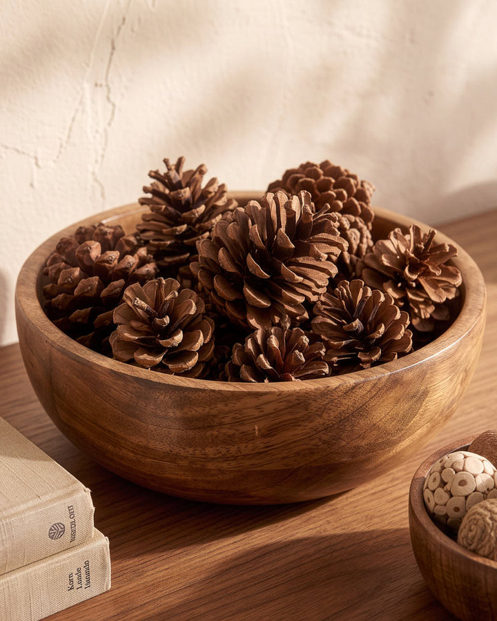 3pc Mango Wood Bowl Set