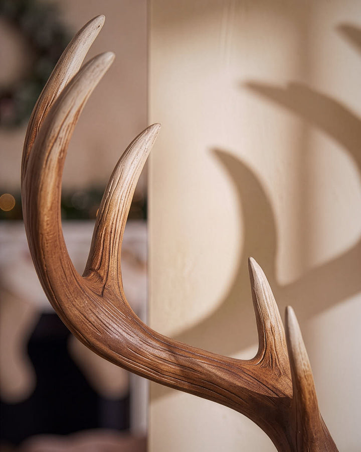 Stag Bust Resin Ornament