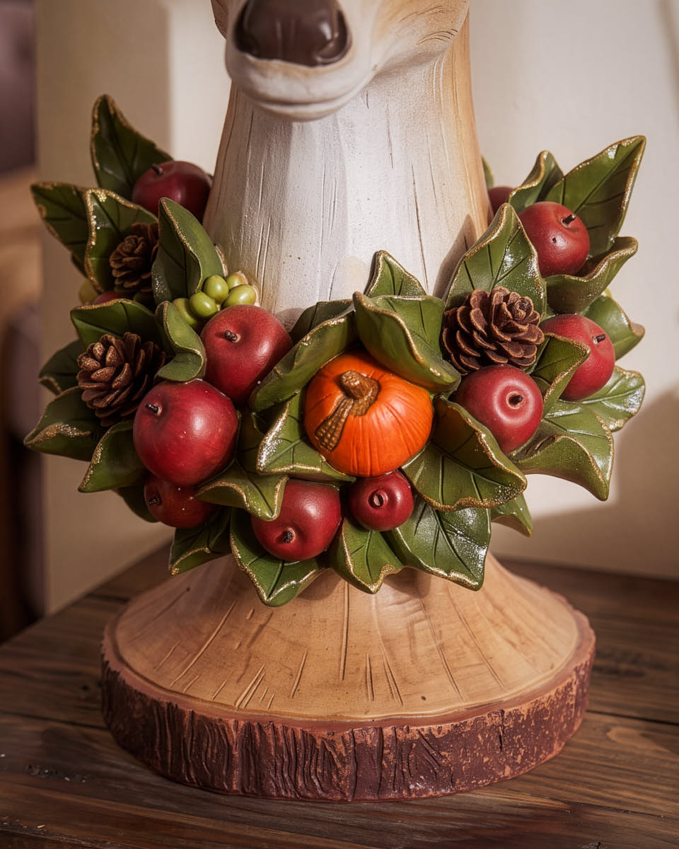 Stag Bust Resin Ornament