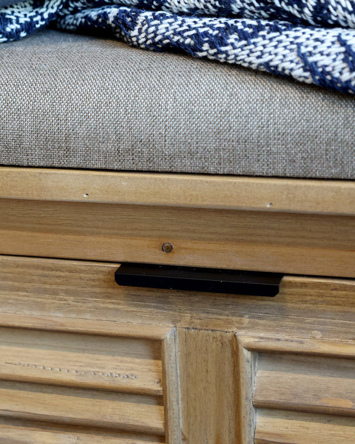 Two Compartment Shuttered Bench