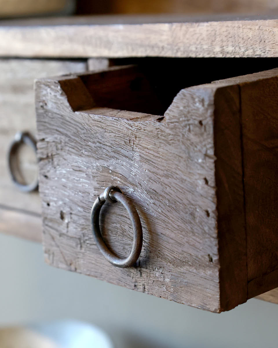 Reclaimed Wood Kitchen Storage Shelf