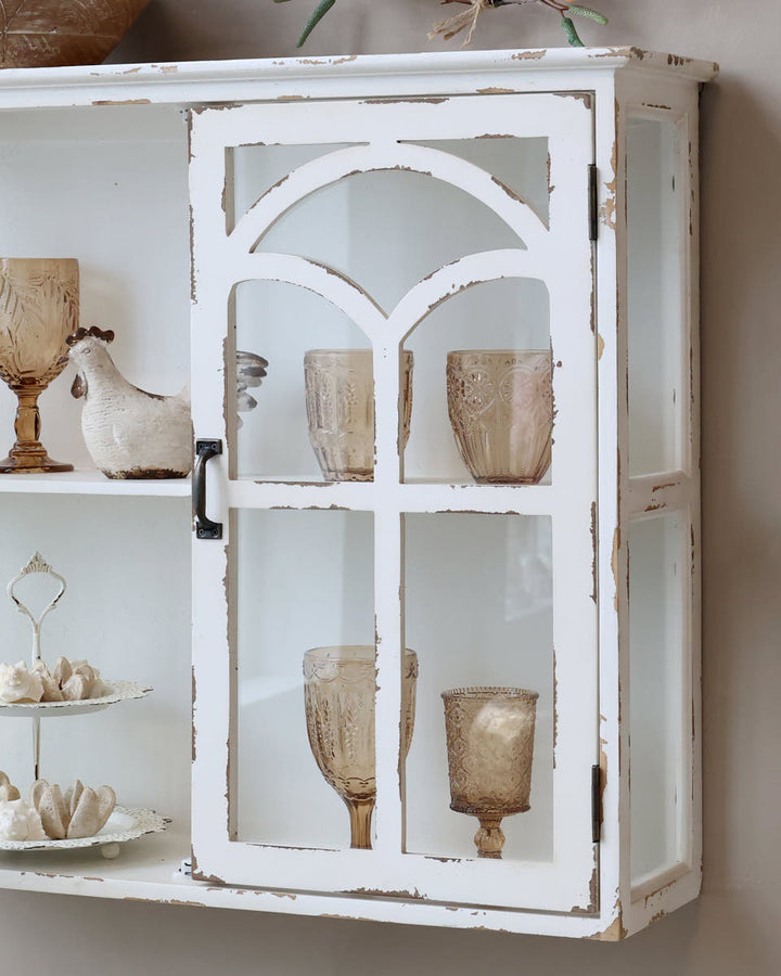Rustic Archway Wall Cabinet