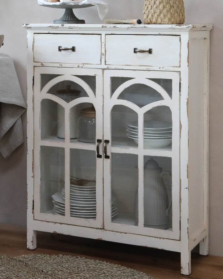 Rustic Archway Display Cabinet