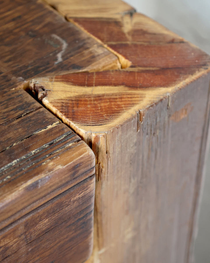 Reclaimed Wood Service Table