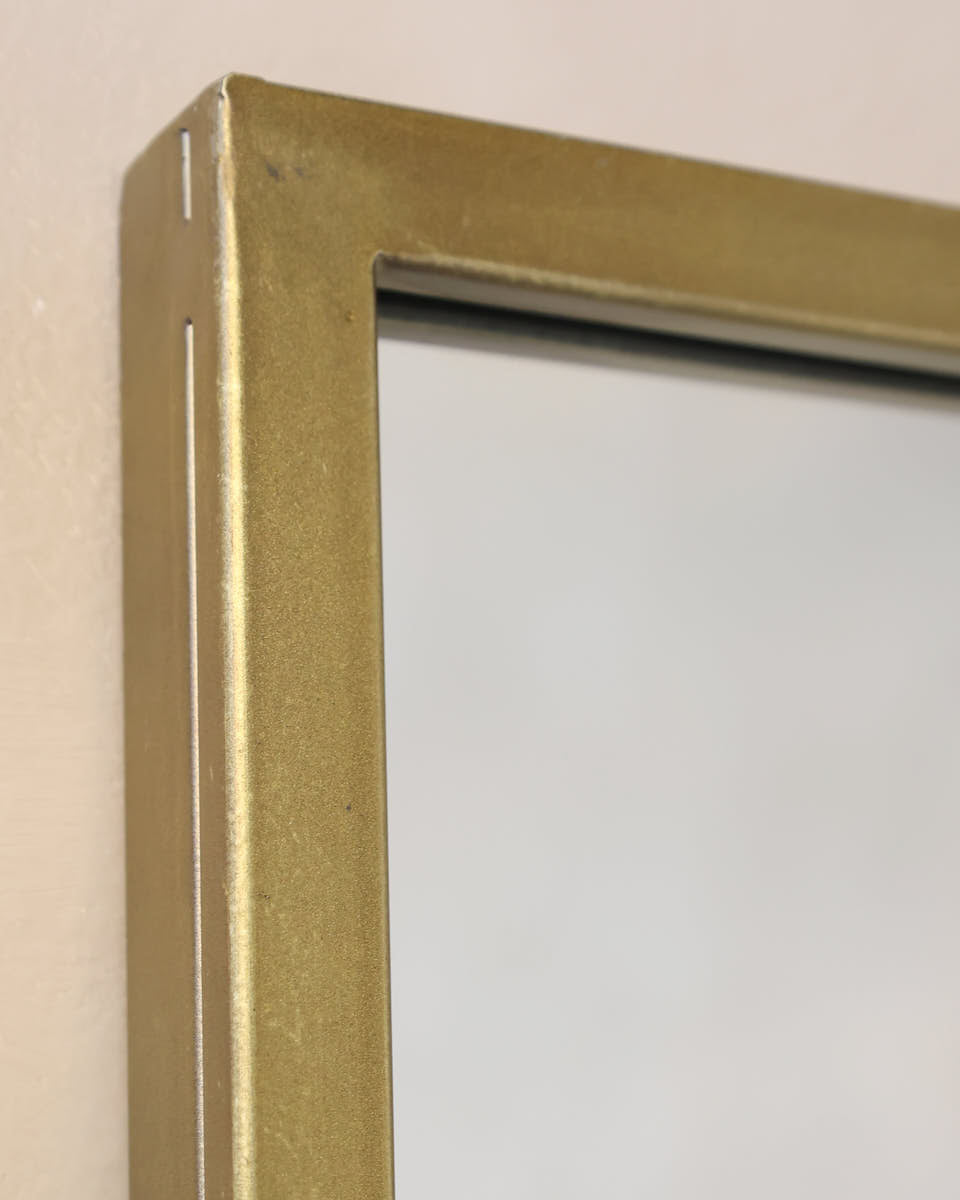 Floral Crest Panel Mirror