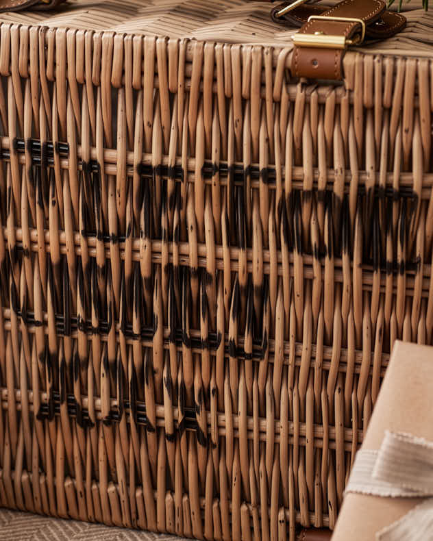 Christmas Wicker Gift Hamper Collection