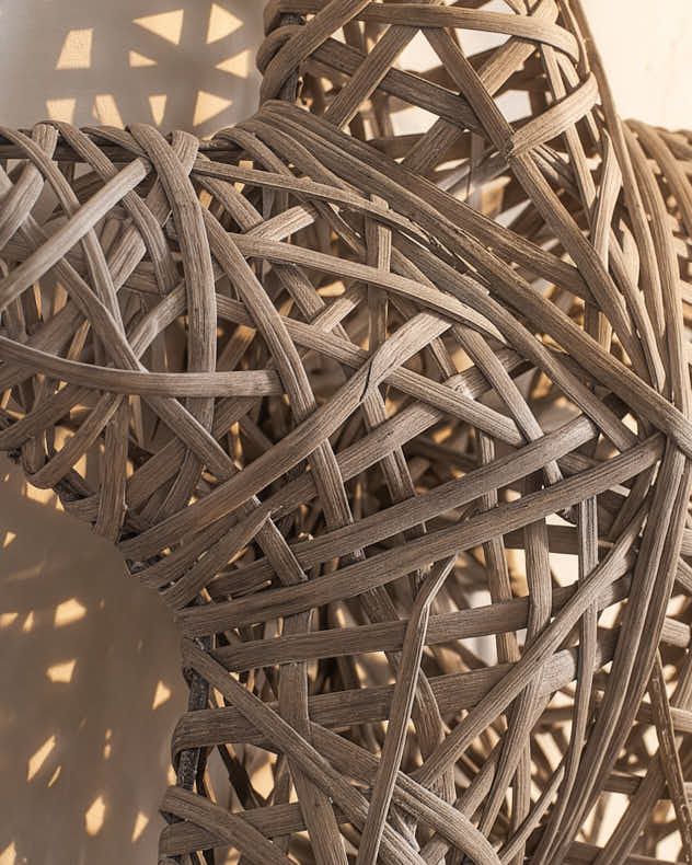 Large Wicker Star Decoration