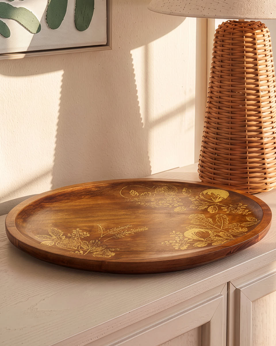 Mango Wood Fig Tray