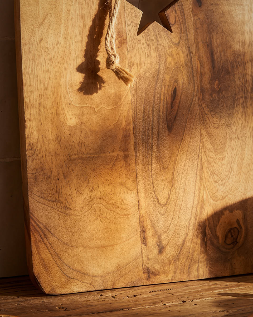 Wooden Star Chopping Board