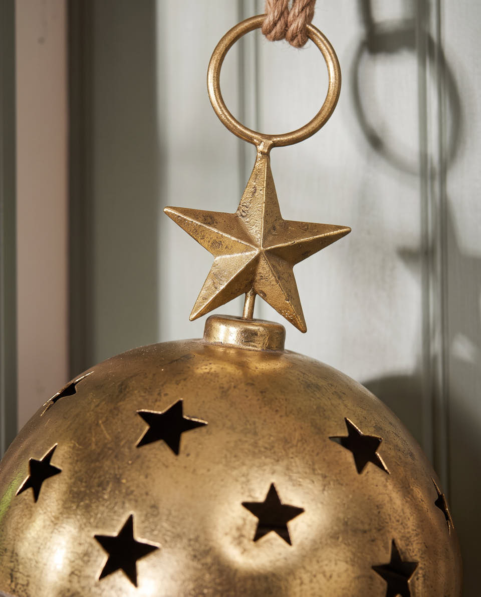 Set of 2 Metal Christmas Bells