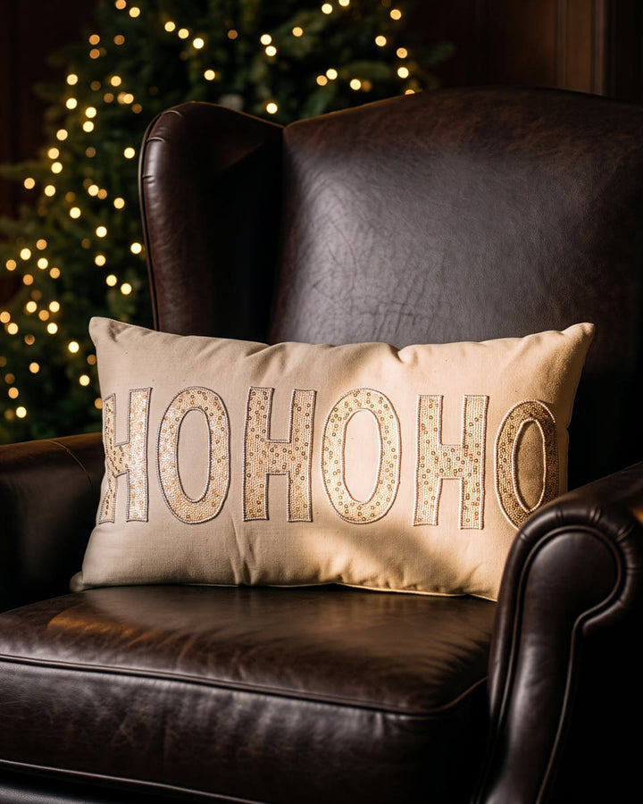 HO HO HO Christmas Cushion