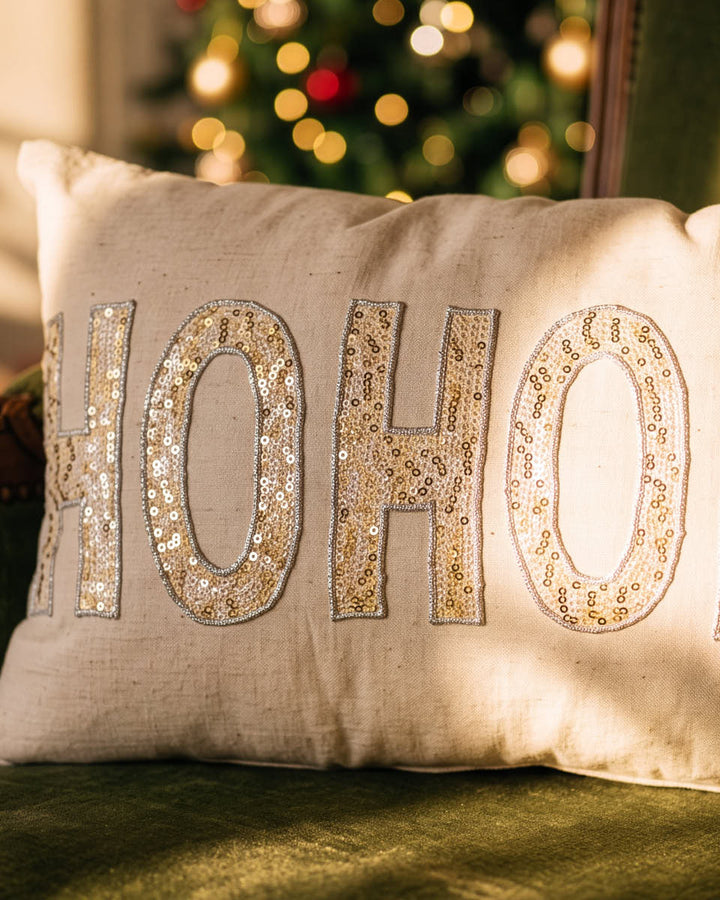 HO HO HO Christmas Cushion