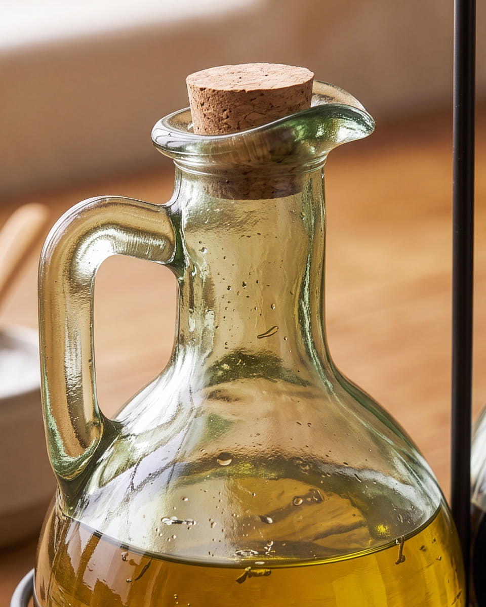 Set of 2 Oil Drizzle Bottles
