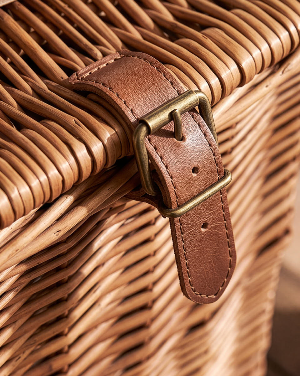 Large Wicker Trunk