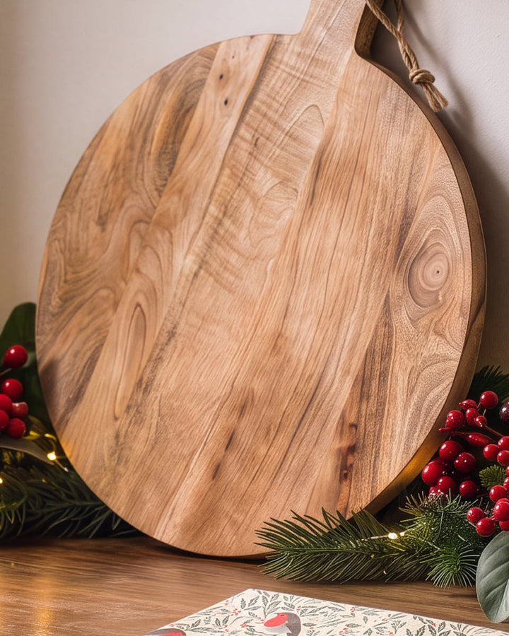 Circular Chopping Board with Handle
