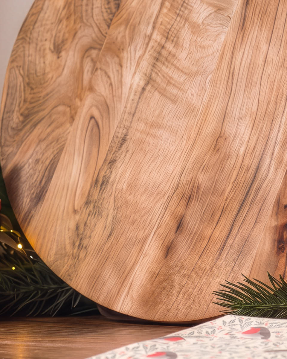Circular Chopping Board with Handle