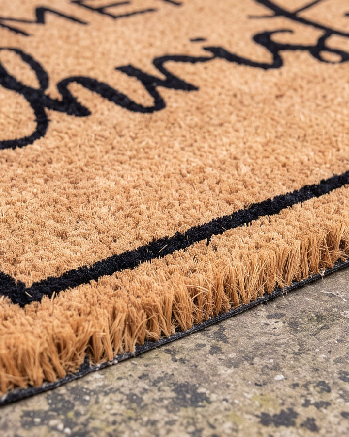 Coir Merry Christmas Door Mat