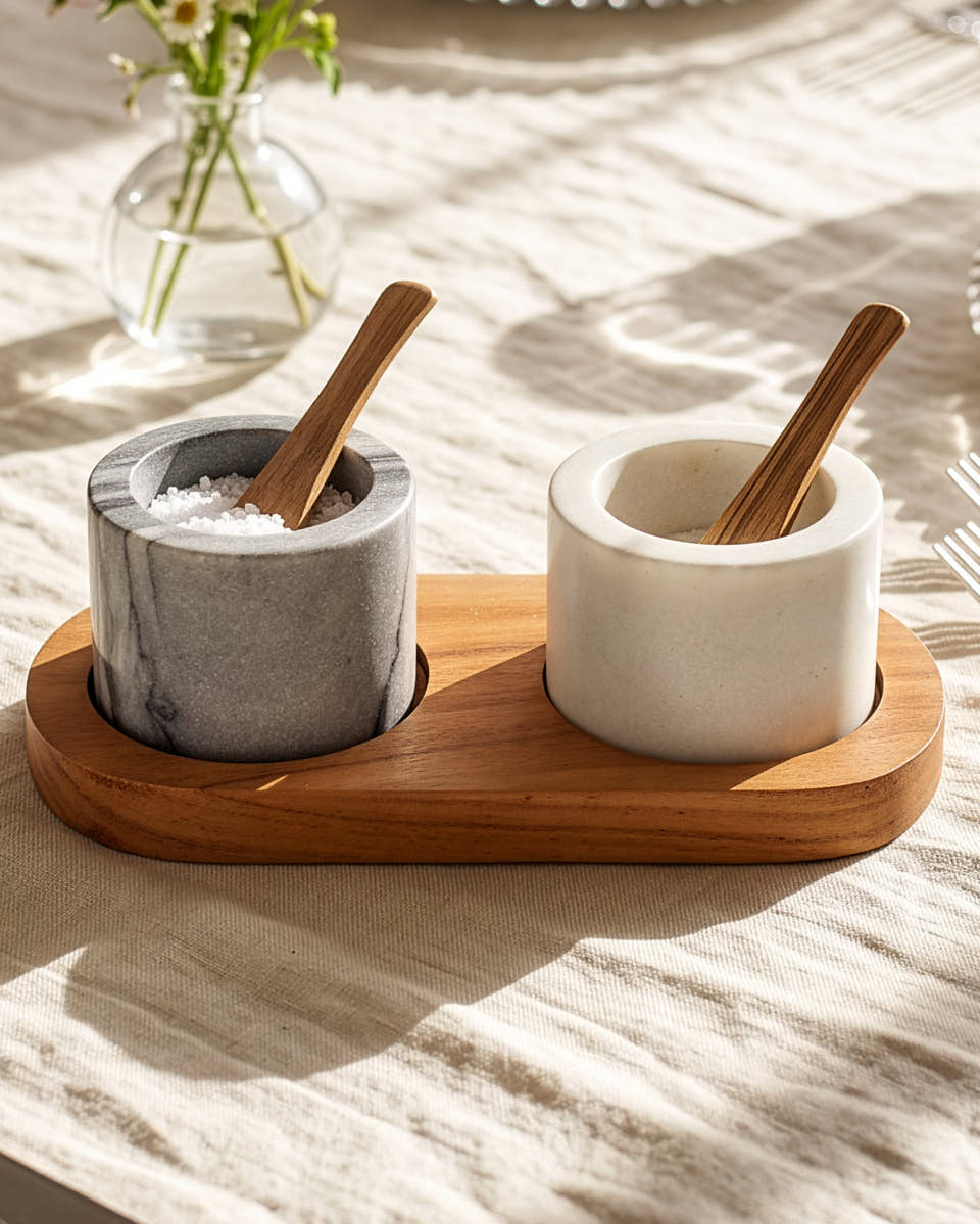 Salt &amp; Pepper Serving Set
