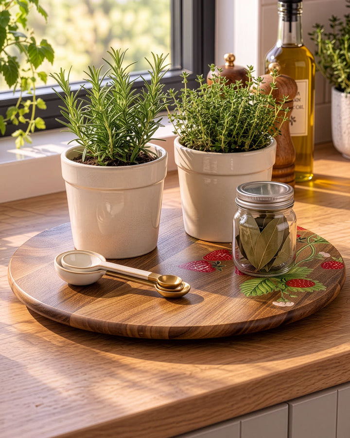 Strawberry Lazy Susan