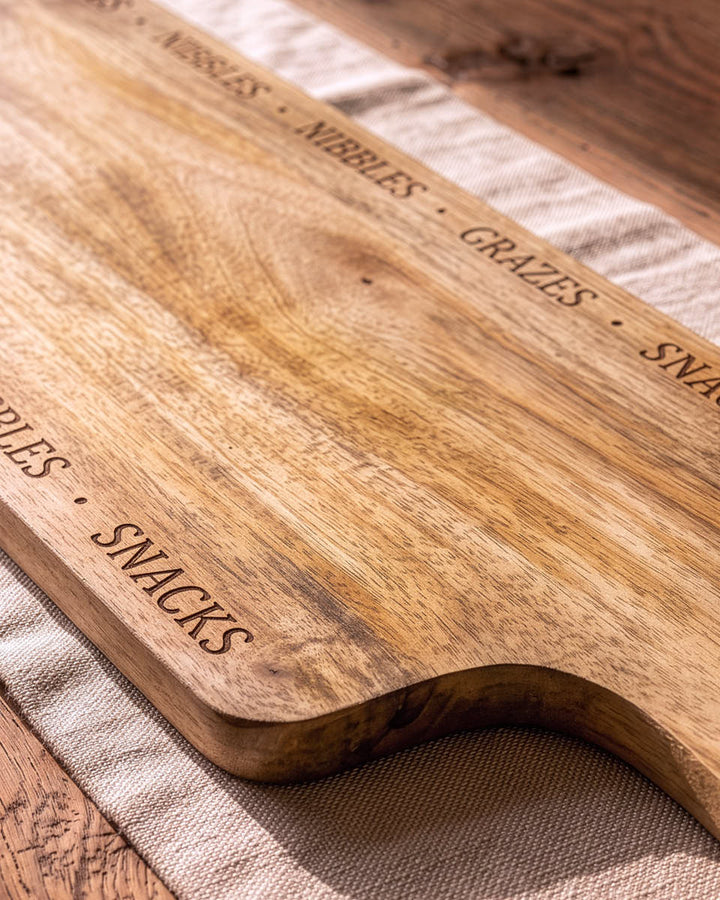 Etched Finish Canape Platter