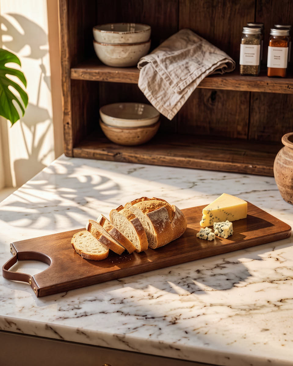 Wooden Tapas Board with Handle