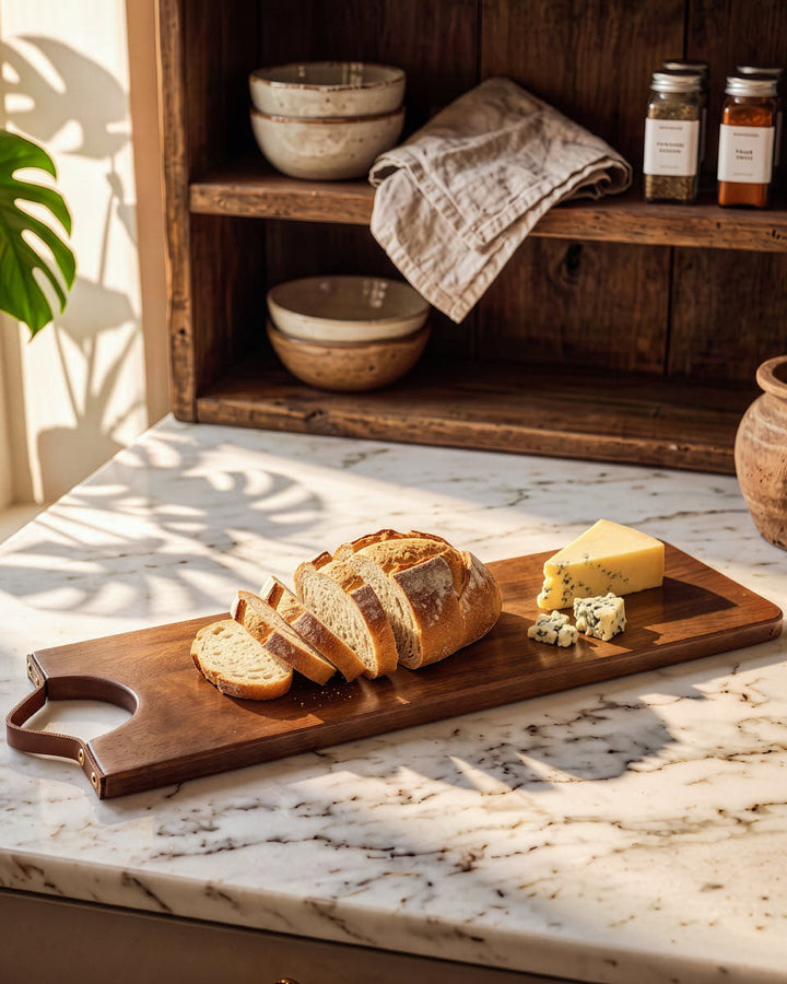 Wooden Tapas Board with Handle