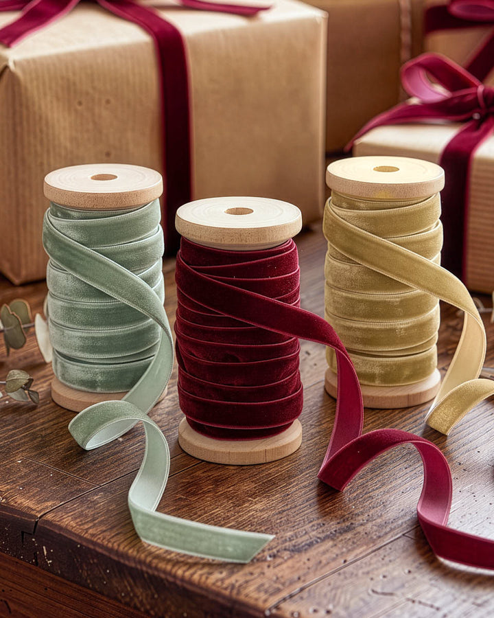Velvet Ribbon Spool