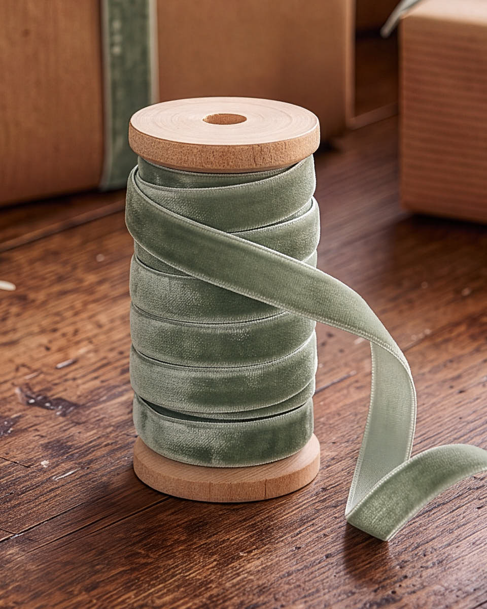 Velvet Ribbon Spool