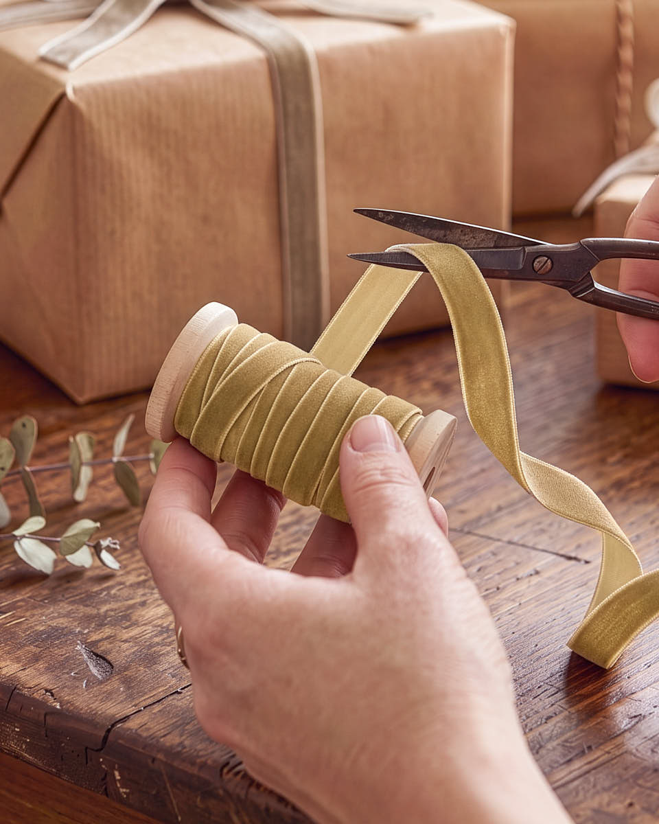 Velvet Ribbon Spool