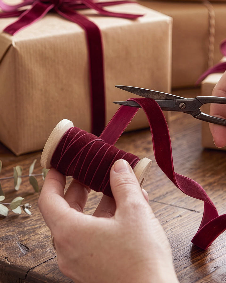 Velvet Ribbon Spool