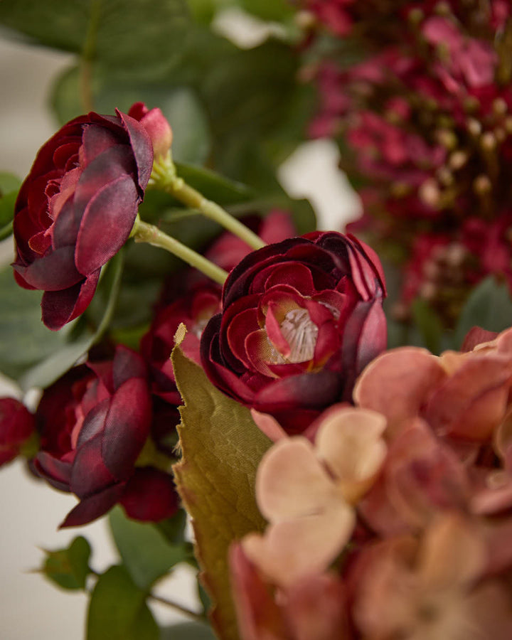 Autumn Sunset Bouquet with Welly Vase