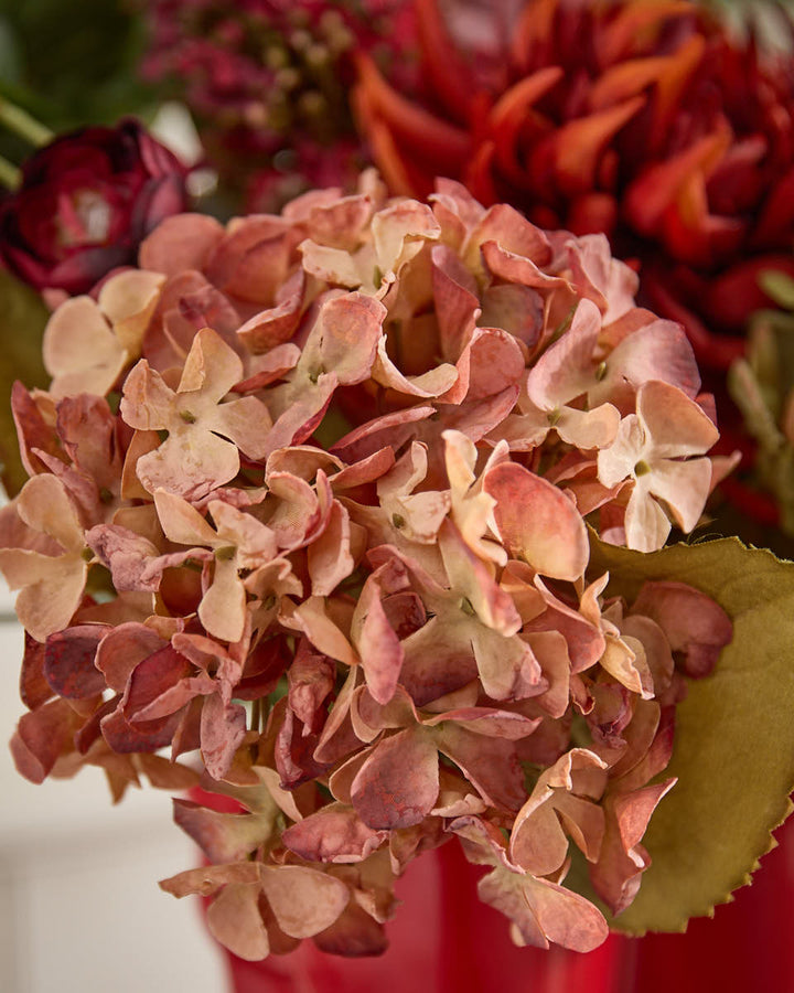 Autumn Sunset Bouquet with Welly Vase