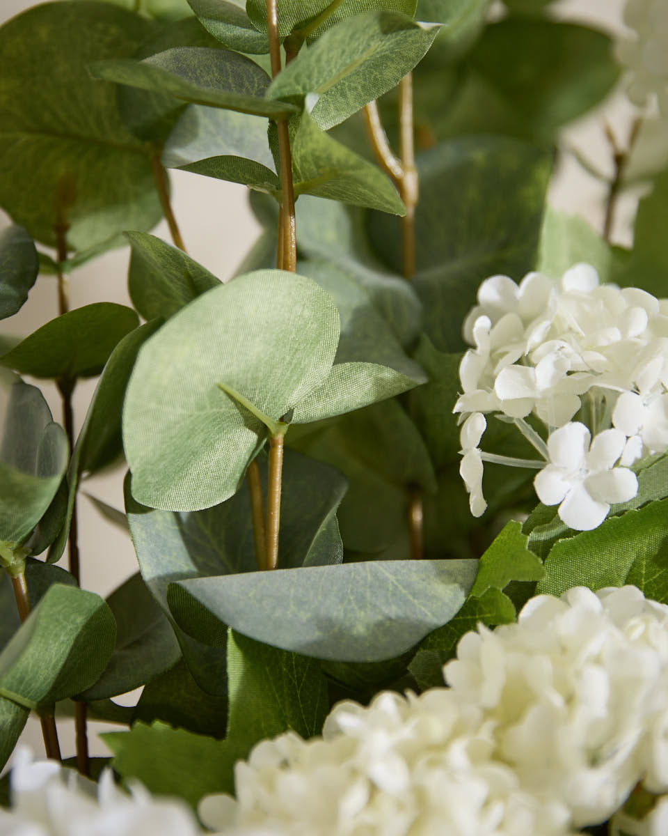 Green Hues Bouquet with Welly Vase