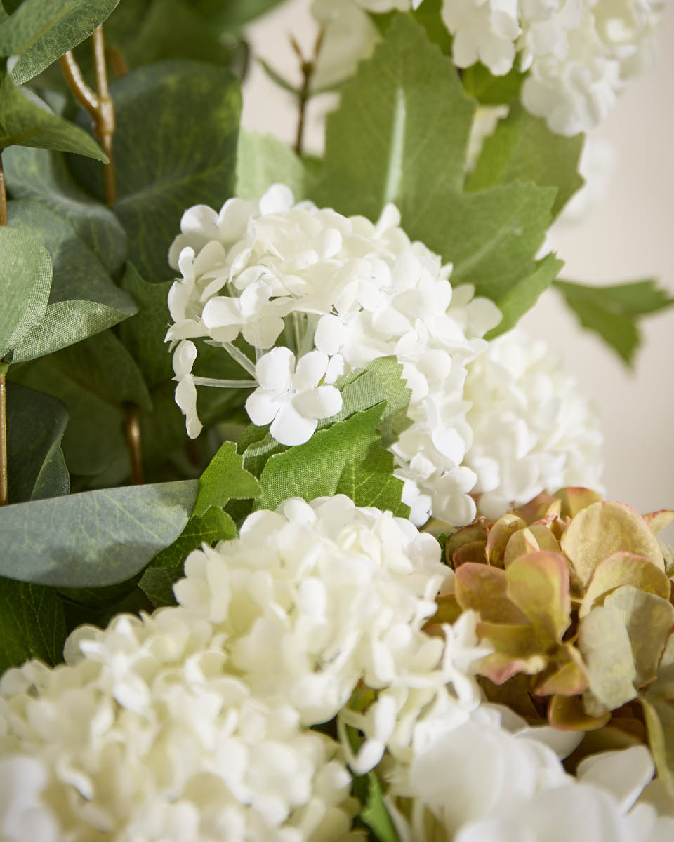 Green Hues Bouquet with Welly Vase