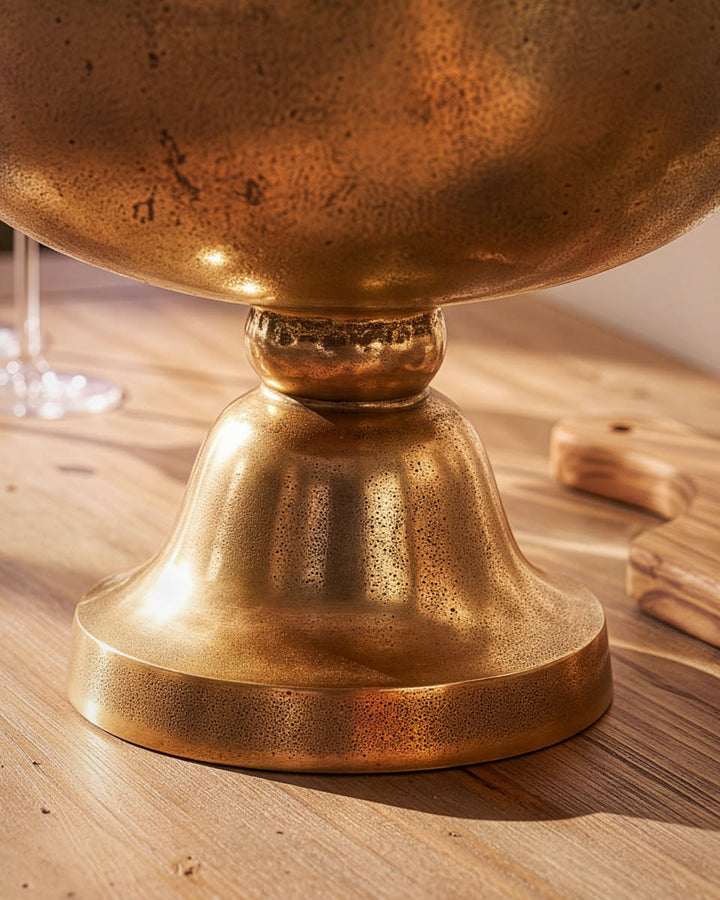 Brushed Gold Wine Cooler Bucket