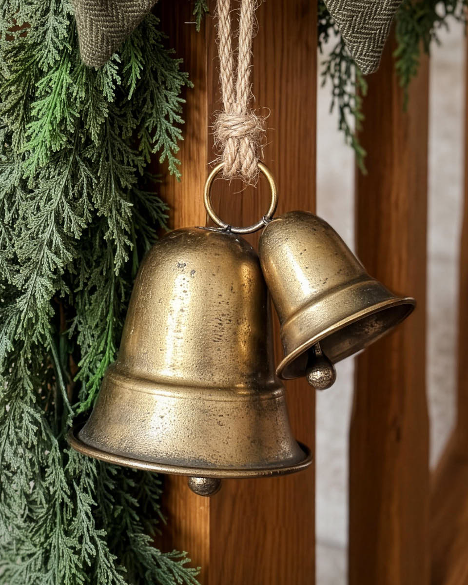Hanging Gold Bells