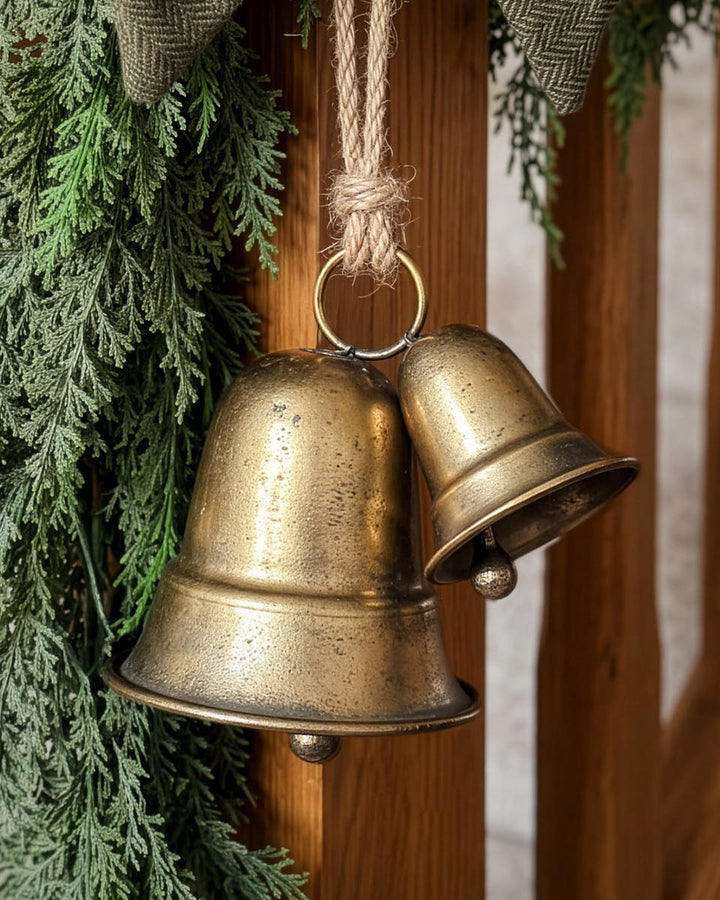 Hanging Gold Bells