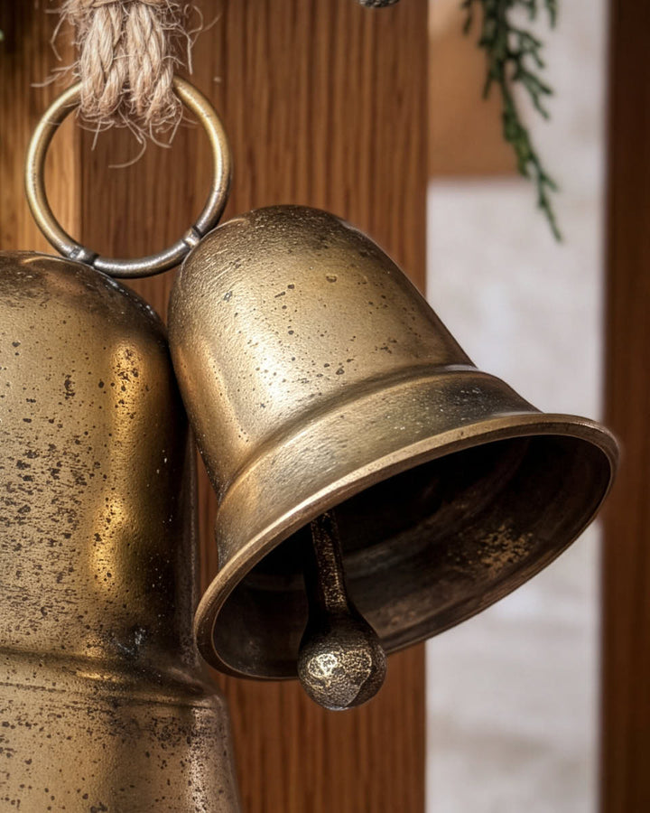 Hanging Gold Bells