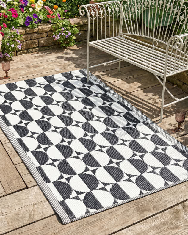 Bauhaus Print Outdoor Rug