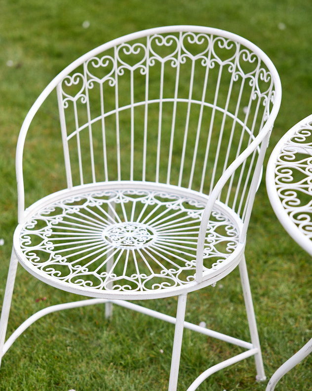 Heart bistro set online