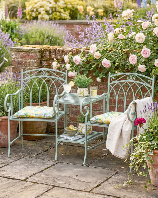 Arched Iron Companion Seat